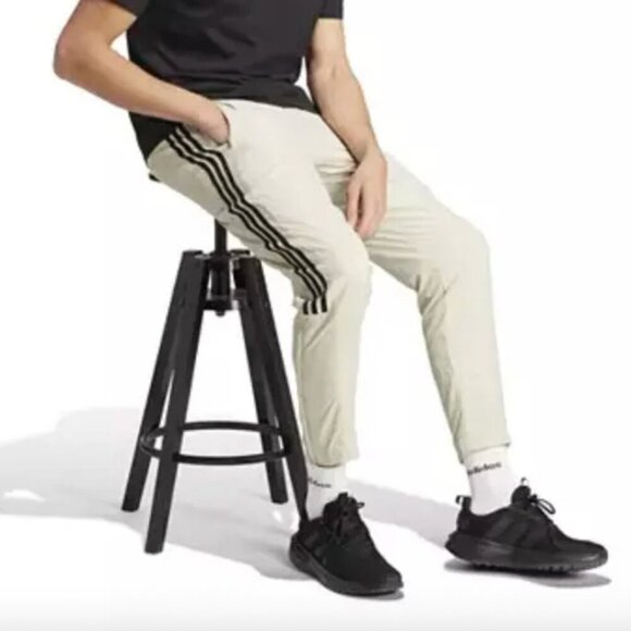 NEW with Tags Adidas Men's TIRO 24 Lightweight Woven Track Pants Putty Grey - Picture 3 of 6